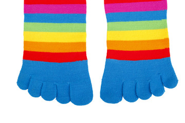 colored socks