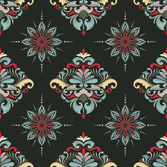 Color March Seamless Pattern