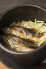 鮎ご飯