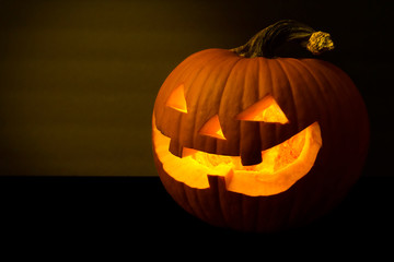 Halloween pumpkin background