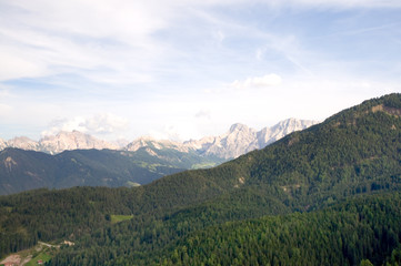 Fototapeta premium Gadertal - Dolomiten - Alpen