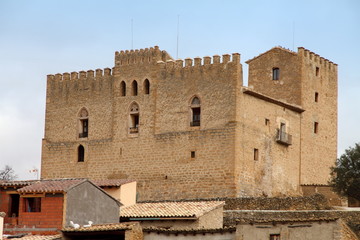 Castle,Todolella village, Maestrazgo,Teruel, Aragon, Spain