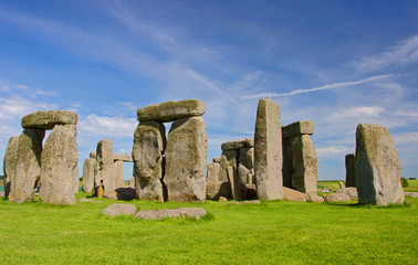Naklejka premium Stonehenge, Wiltshire, Großbritannien