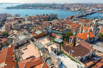 Fototapeta na wymiar Istanbul Rooftops