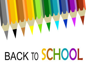 Back to school Colorful