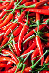red hot spicy chillies pepper background