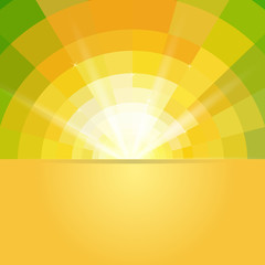 Abstract colorful shining vector background