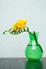 yellow freesia
