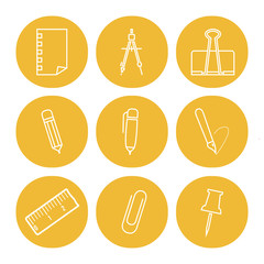 Office tools icons