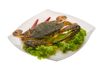 Raw crab