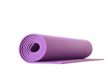 yoga mat isolated - 69543706