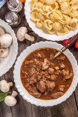 Goulash soup.