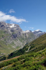 Fototapeta premium col de l'iseran -savoie