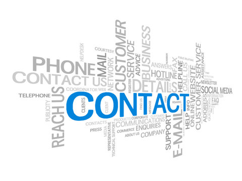 "CONTACT" Tag Cloud (phone us customer service details hotline)