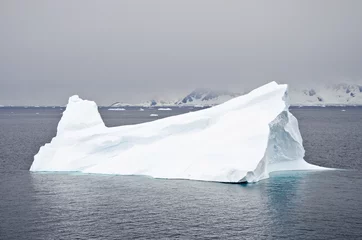 Tuinposter Antarctica - Non-Tabular Iceberg © adfoto