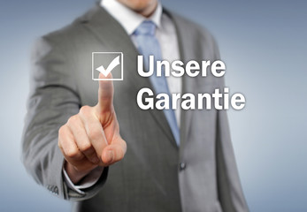 Unserer Garantie