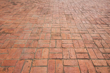 close - up street floor tiles as background