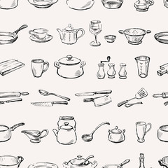 pattern of the kitchenware