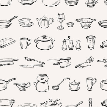 pattern of the kitchenware