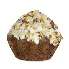 muffin isolated on white background