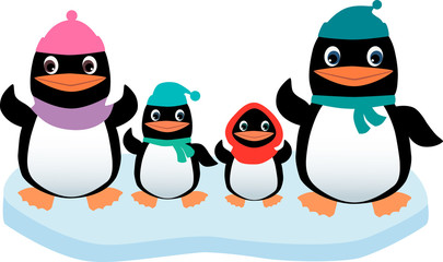 Obraz premium penguins