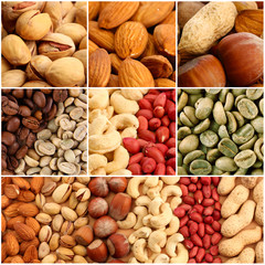 Collection of food backgrounds