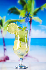 Exotic alcohol drink