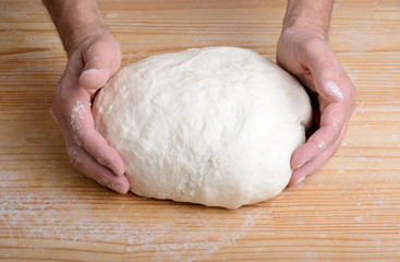 Dough for bread and pizza