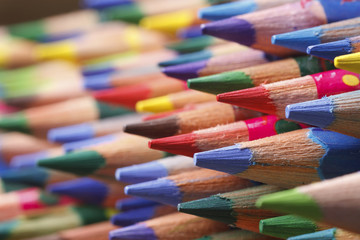 Coloured pencils