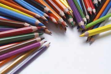 Coloured pencils