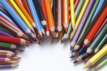 Coloured pencils