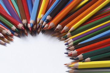 Coloured pencils