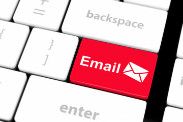 Computer keyboard with e-mail key