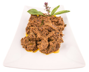 Malay Beef Rendang Dish