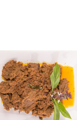 Malay Beef Rendang Dish