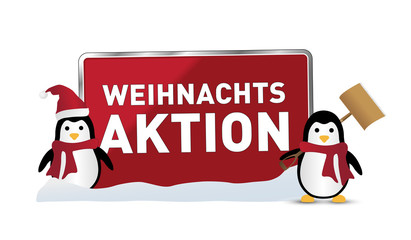 XMAS Pinguin *** Weihnachts Aktion