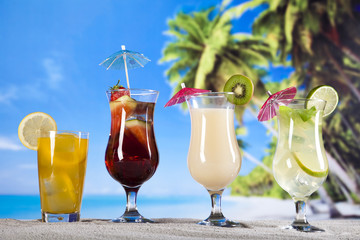 Cocktails, alcohol drink 