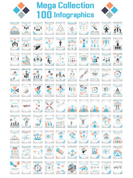 MEGA COLLECTIONS 100 INFOGRAPHICS CLOUD TIMELINE BUSINNESSMAN