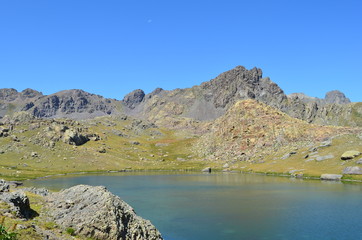 kraterseenlandschaft  im Kackar Gebirge Türkei