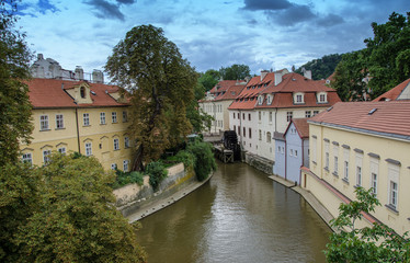 Fototapeta na wymiar Prague Architectural Detail - Czech Republic