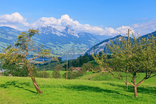 Landscape in Switzerland