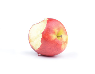 apple on a white background