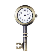 clock&key match concept object