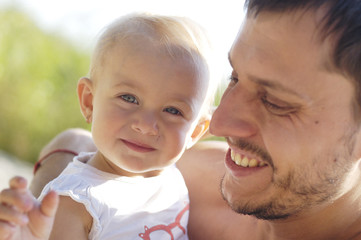 father and his daughter