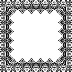 Floral Vector Pattern. Abstract Background