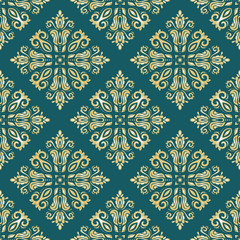 Orient Seamless Vector Pattern. Abstract Background