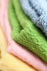 Towels close-up