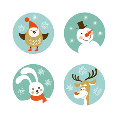 Christmas characters