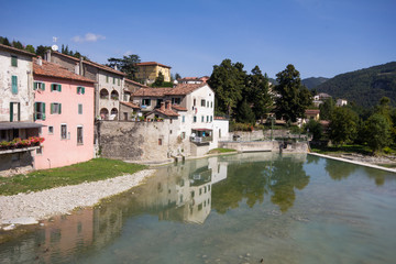 Fototapeta na wymiar Fiume Marengo a Santa Sofia, Toscana