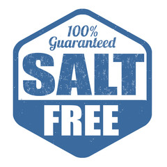 Salt free stamp